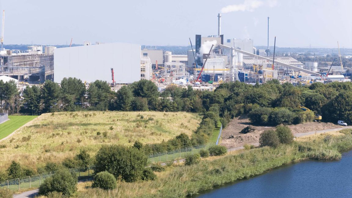 Shotton Mill construction site